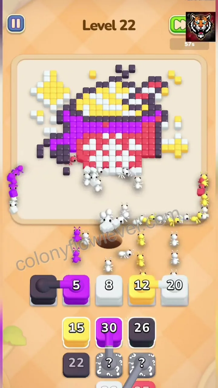 Colony Flow Level 22 step 3