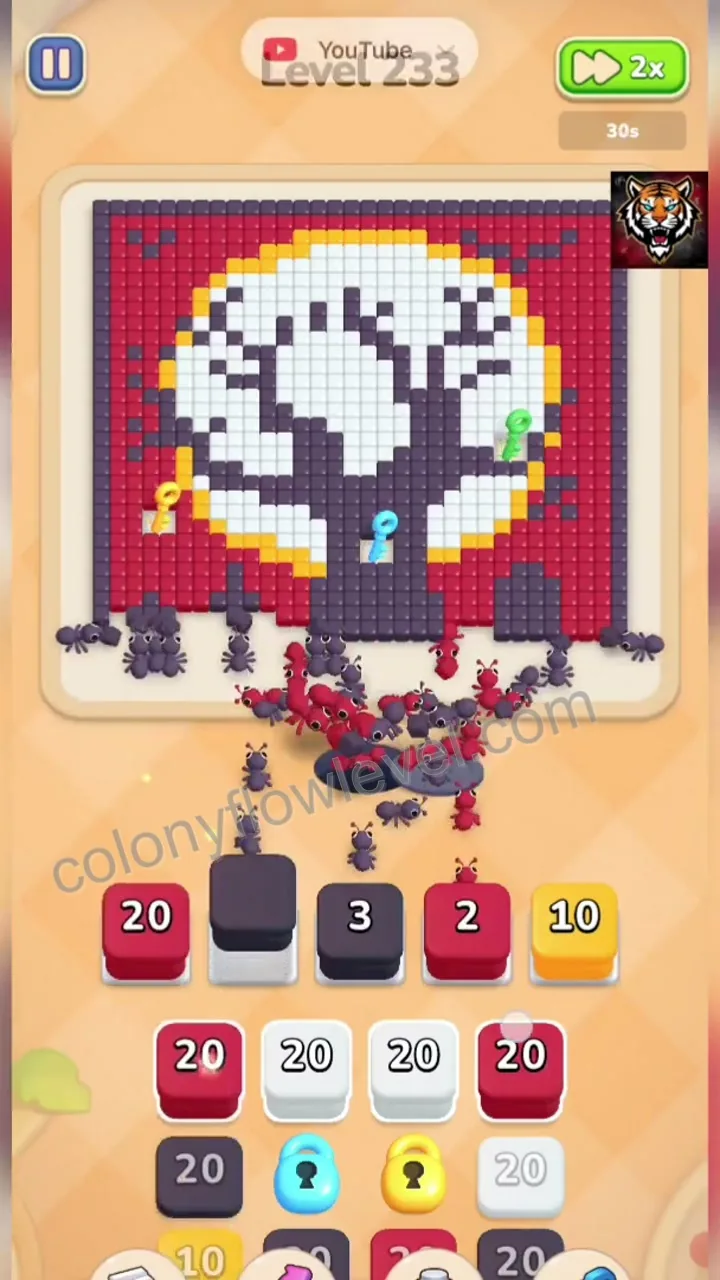 Colony Flow Level 233 step 3