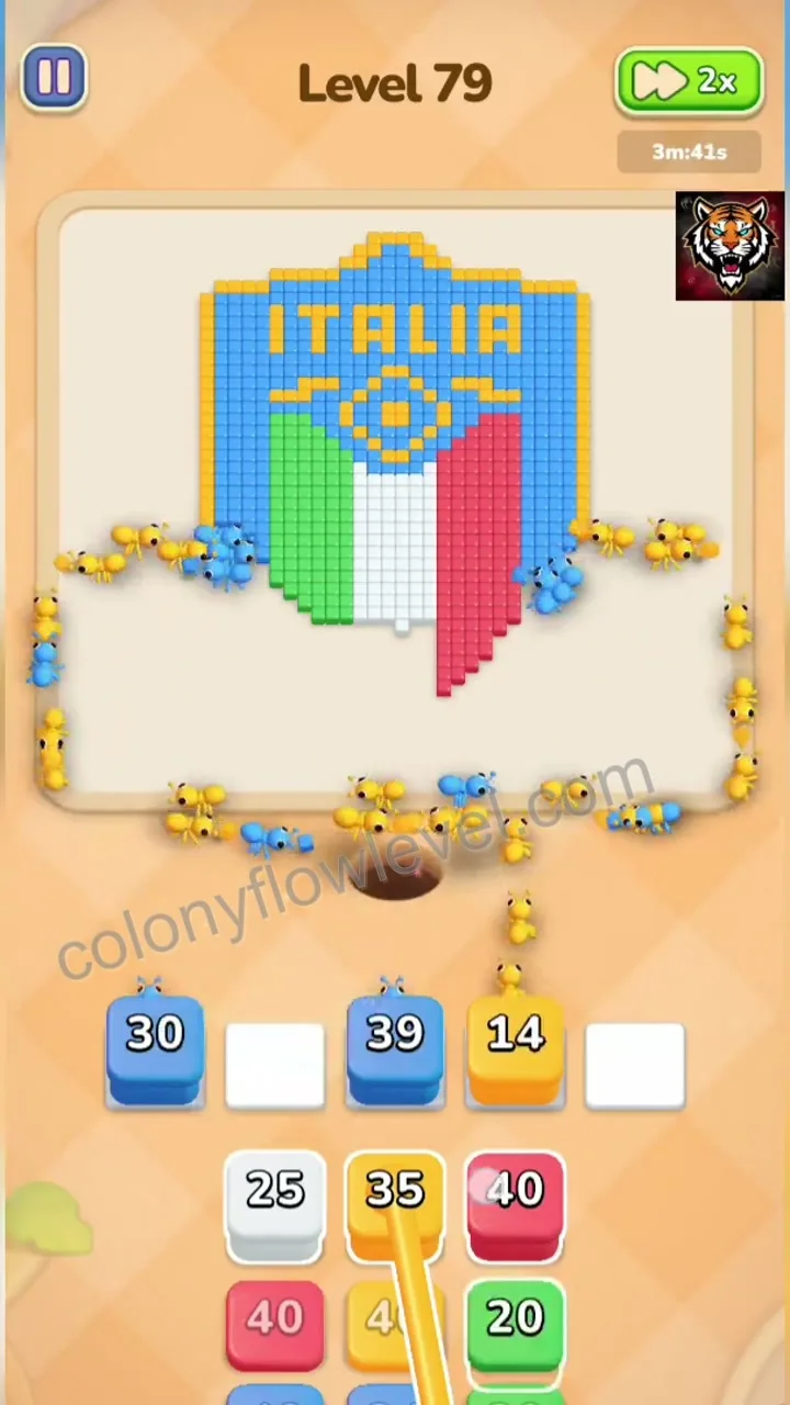 Colony Flow Level 79 step 4