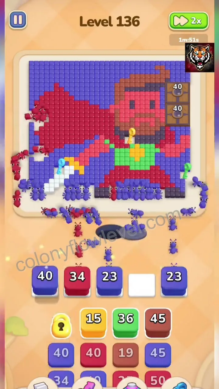 Colony Flow Level 136 step 3