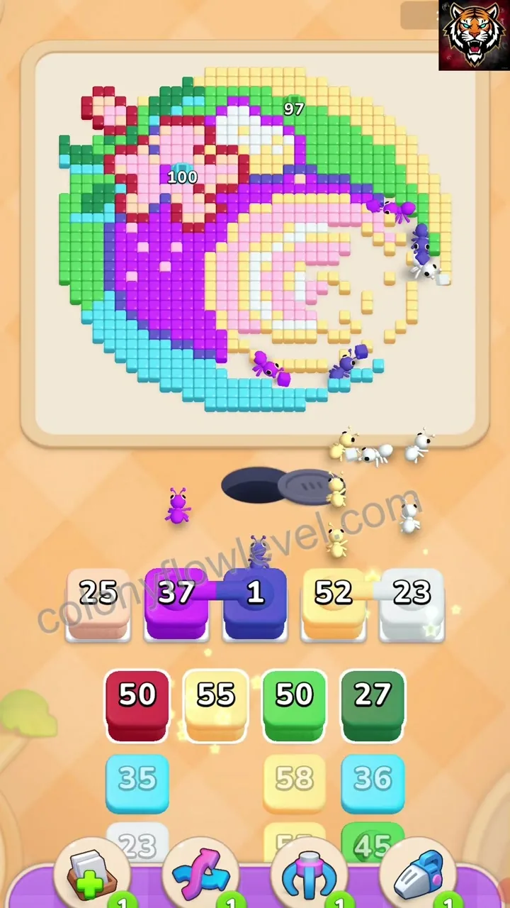 Colony Flow Level 130 step 3