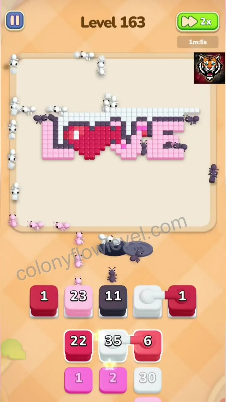 Colony Flow Level 163 step 4