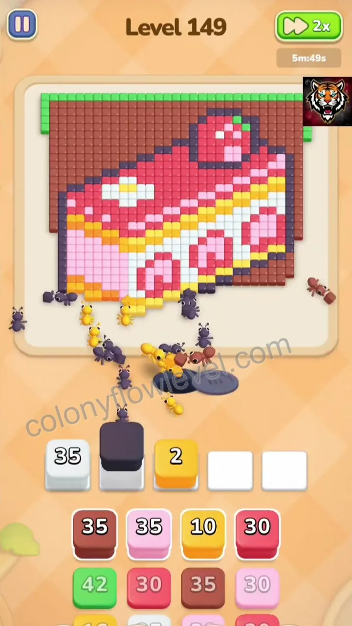 Colony Flow Level 149 step 3