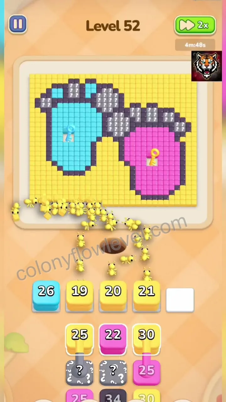Colony Flow Level 52 step 2