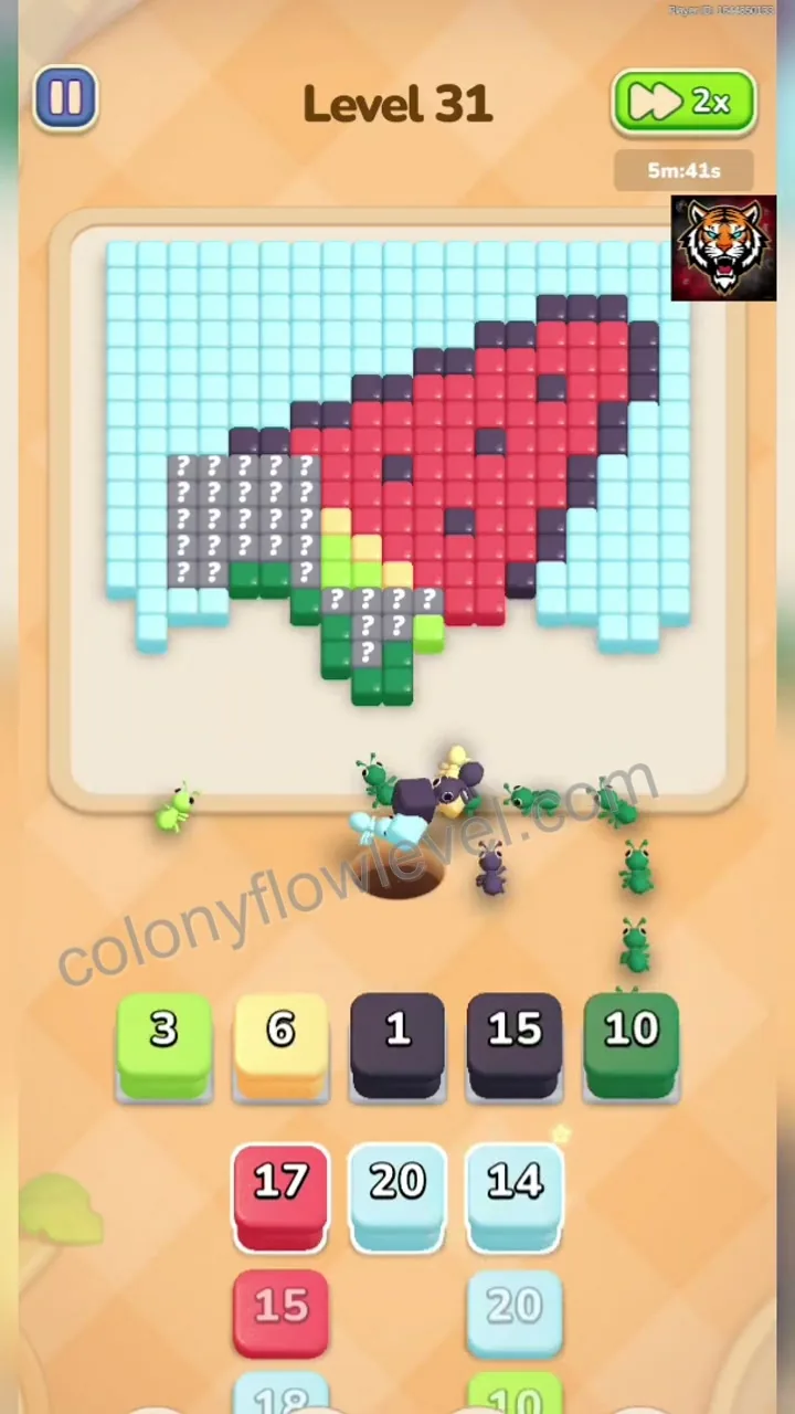 Colony Flow Level 31 step 3