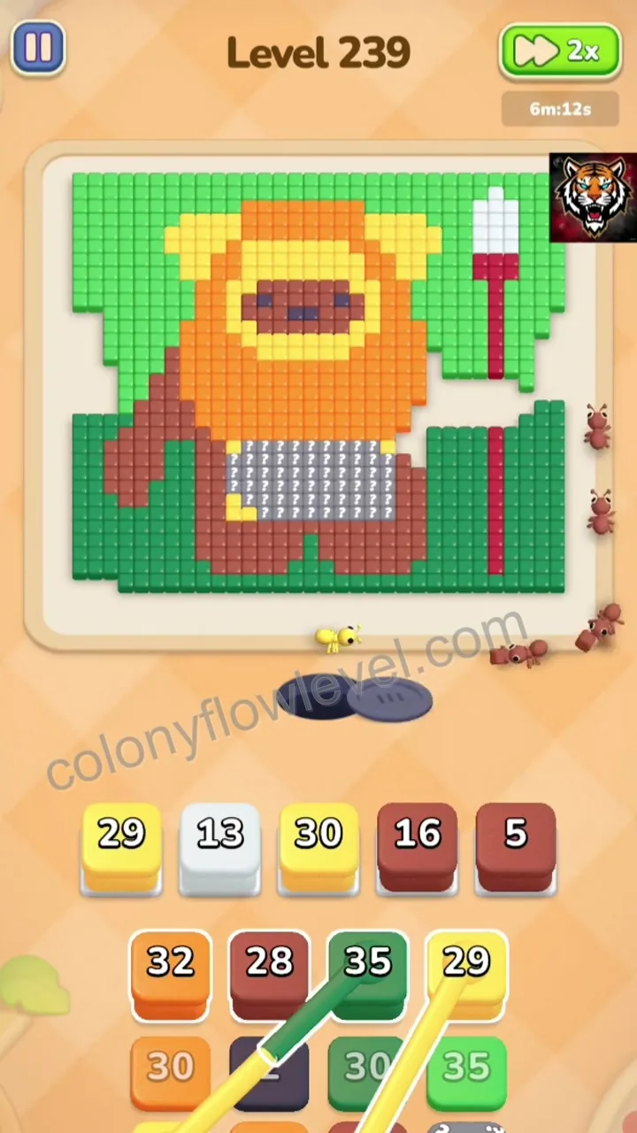 Colony Flow Level 239 step 4