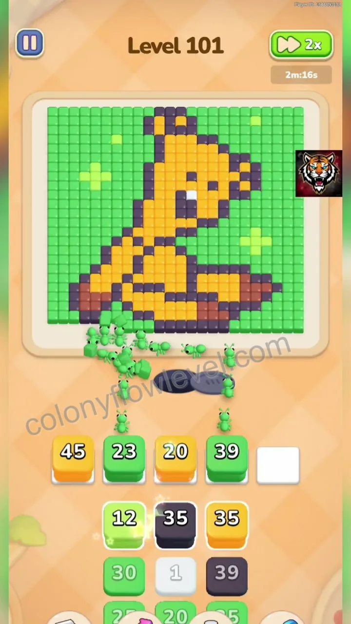 Colony Flow Level 101 step 2