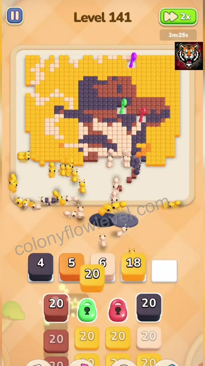 Colony Flow Level 141 step 4