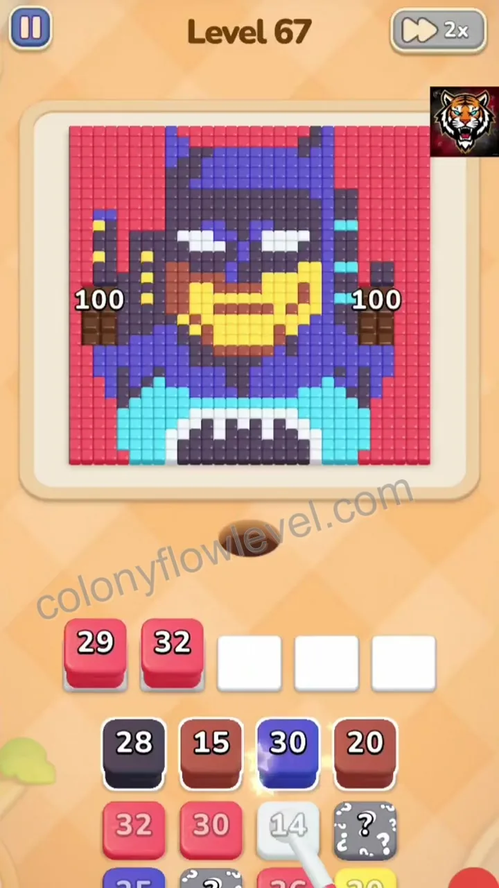 Colony Flow Level 67 step 2