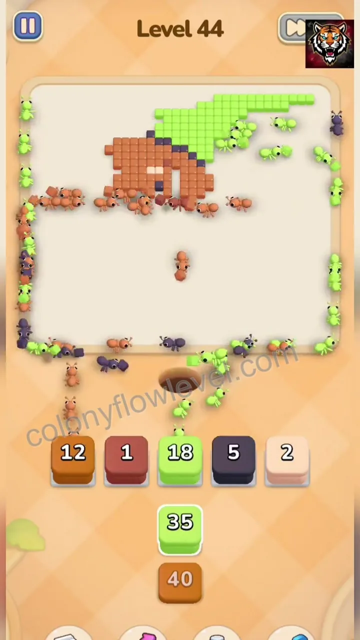 Colony Flow Level 44 step 4