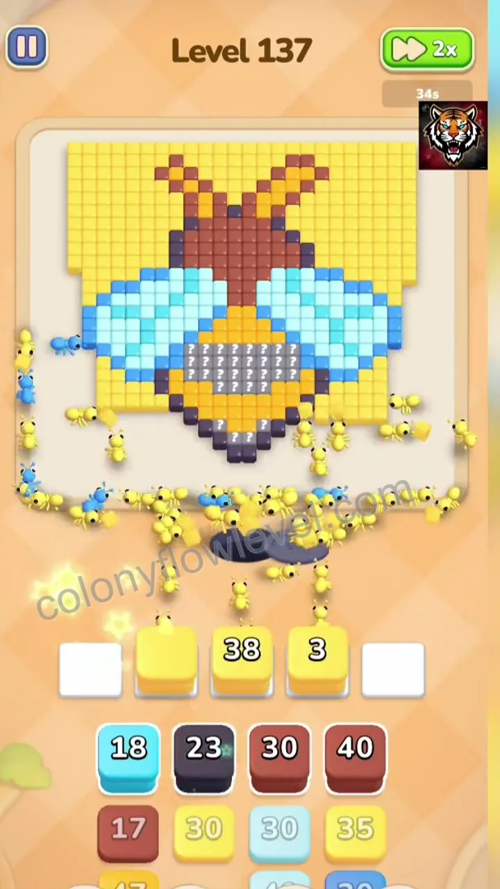 Colony Flow Level 137 step 3
