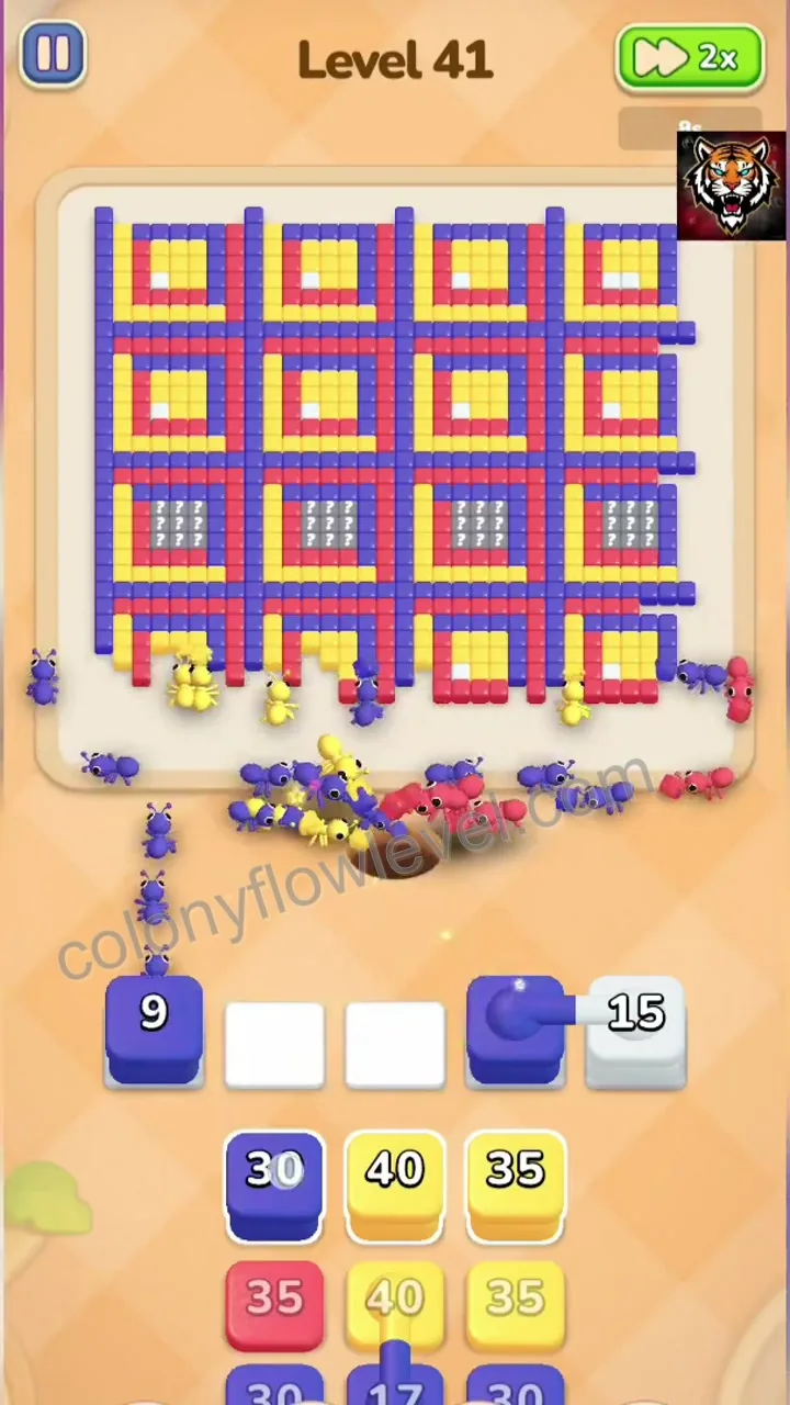 Colony Flow Level 41 step 3