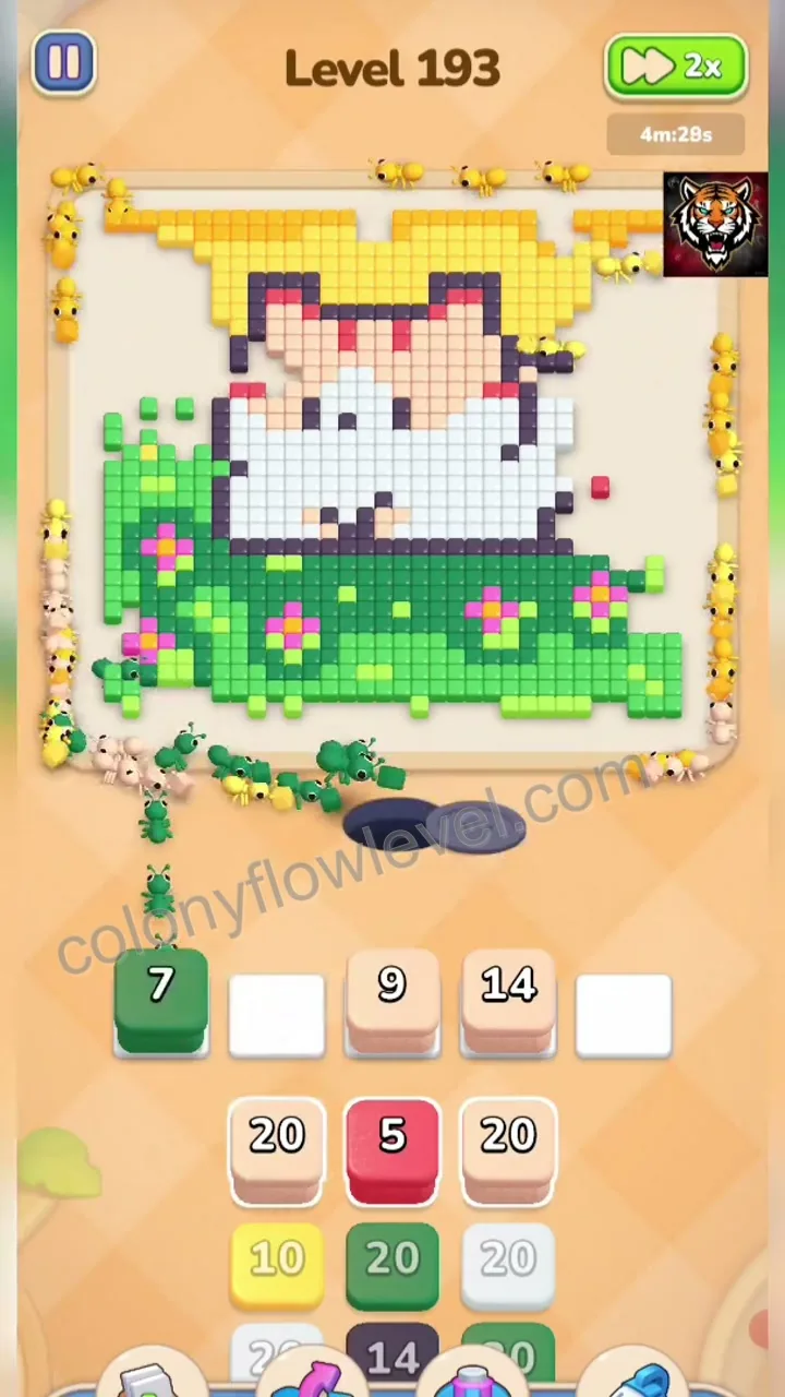 Colony Flow Level 193 step 4