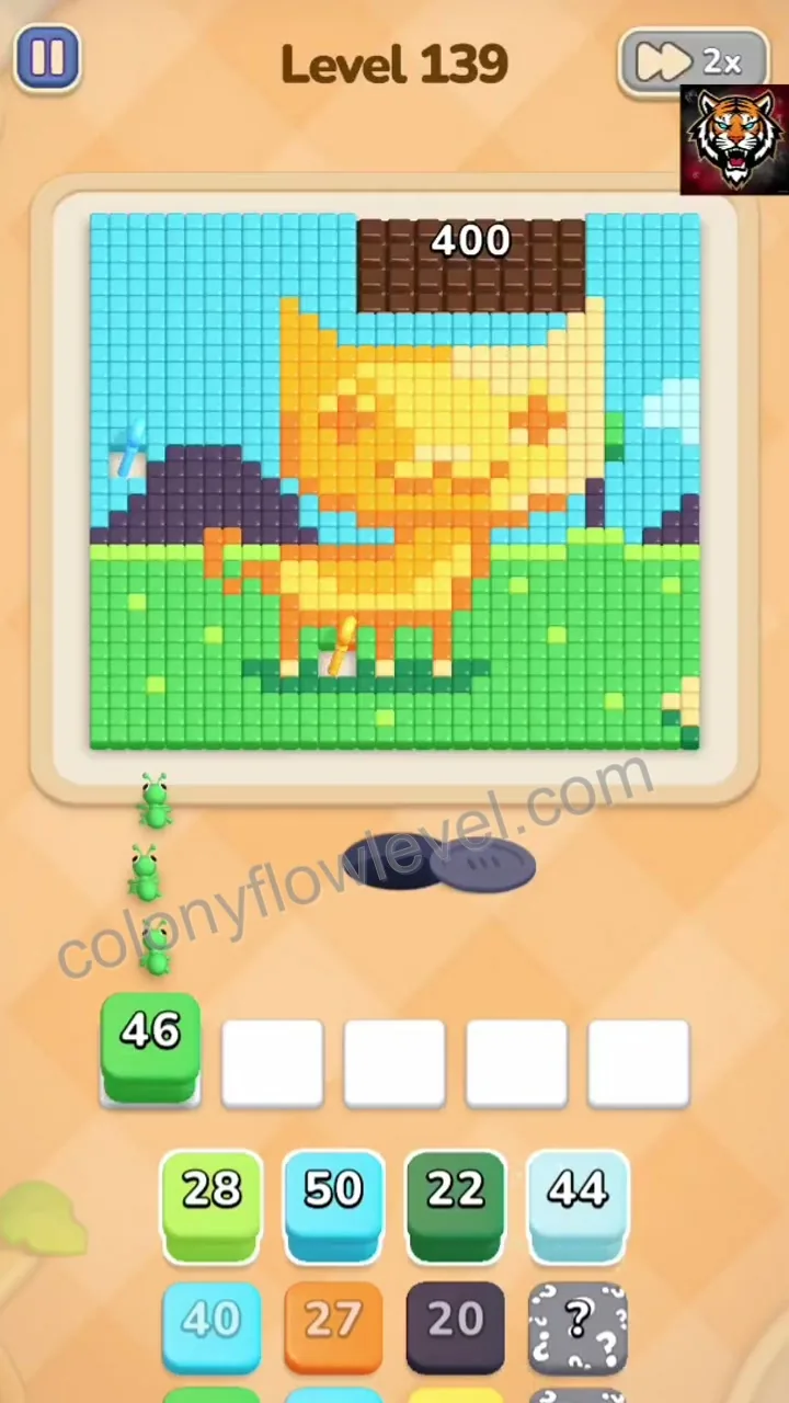 Colony Flow Level 139 step 2