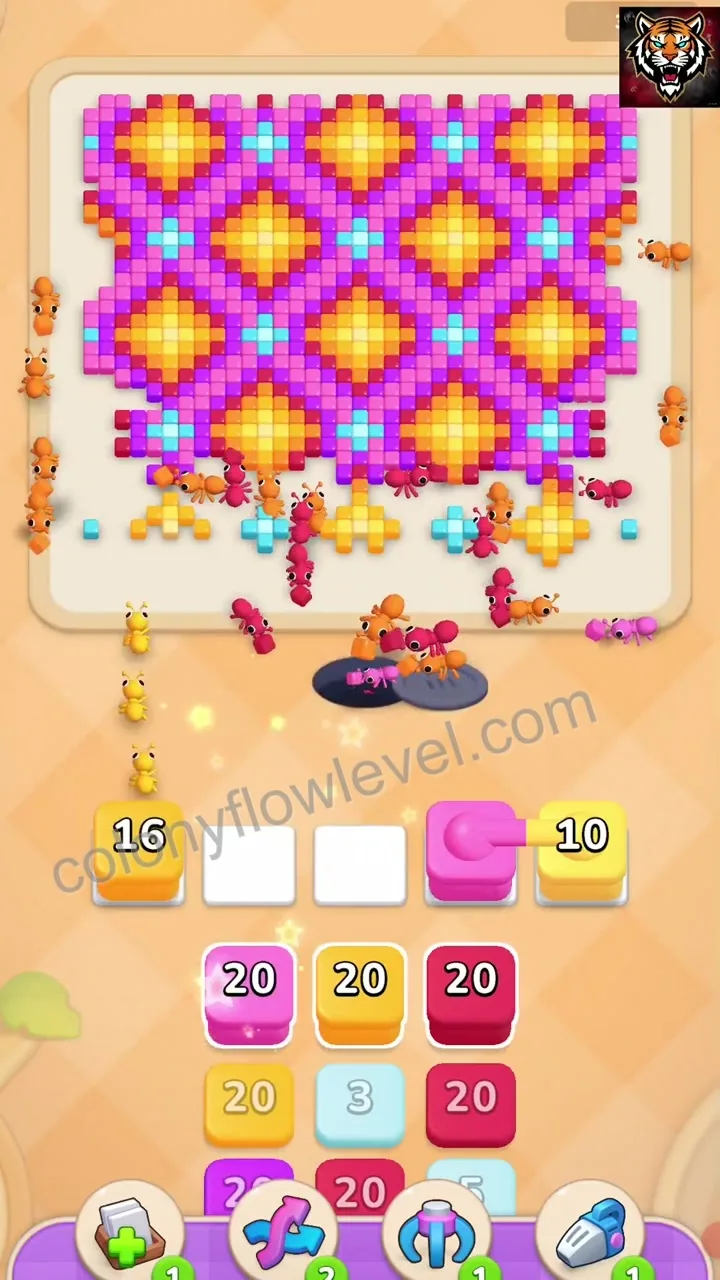 Colony Flow Level 220 step 4