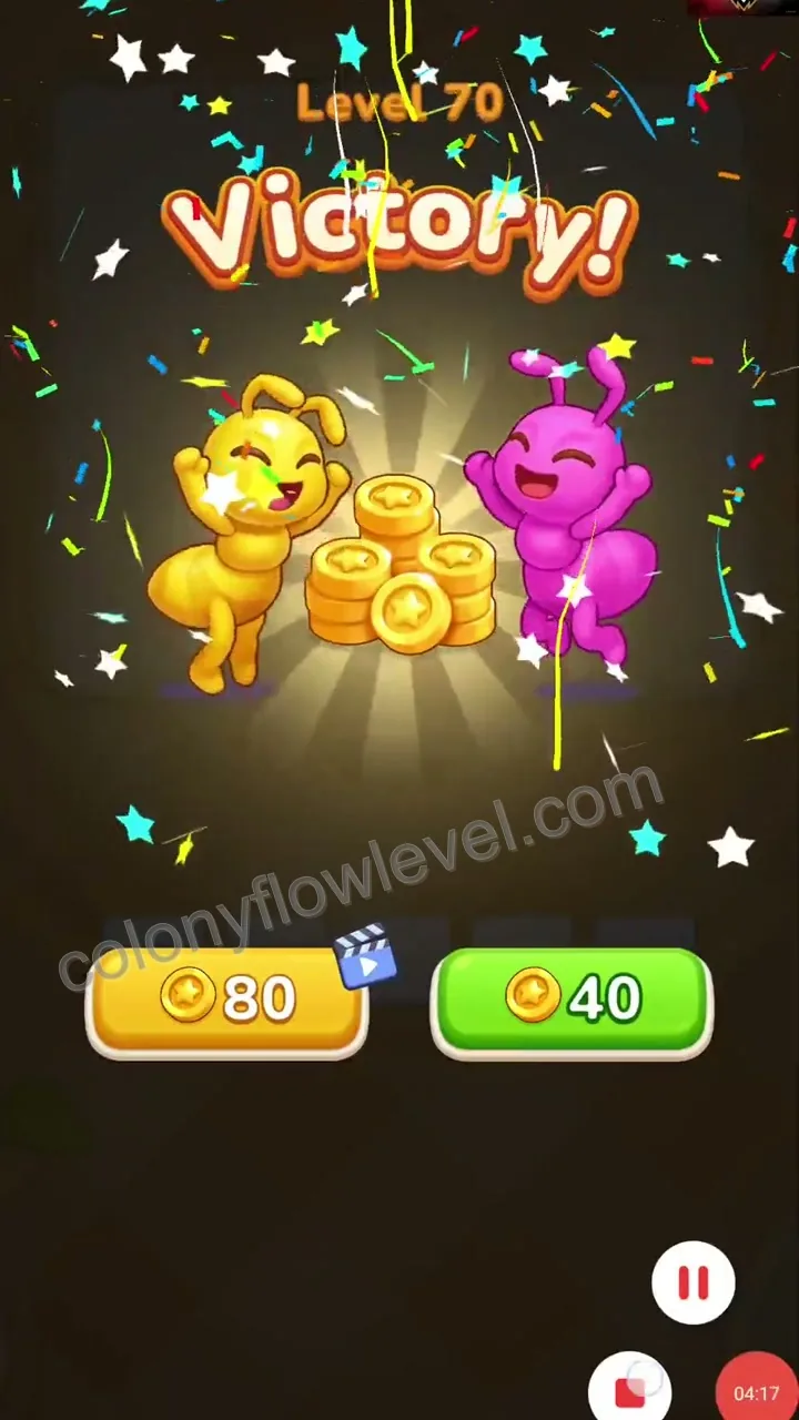 Colony Flow Level 70 step 4