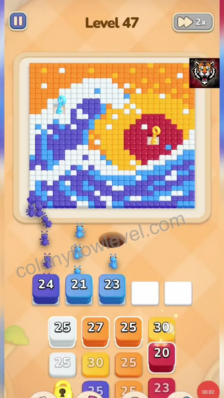 Colony Flow Level 47 step 2