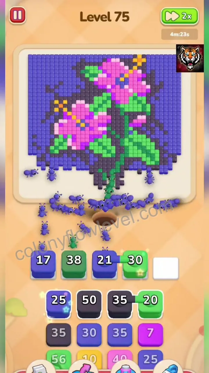 Colony Flow Level 75 step 3