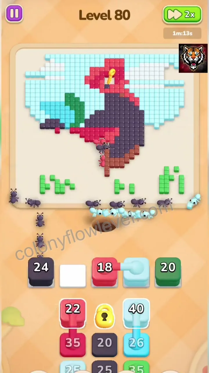 Colony Flow Level 80 step 4