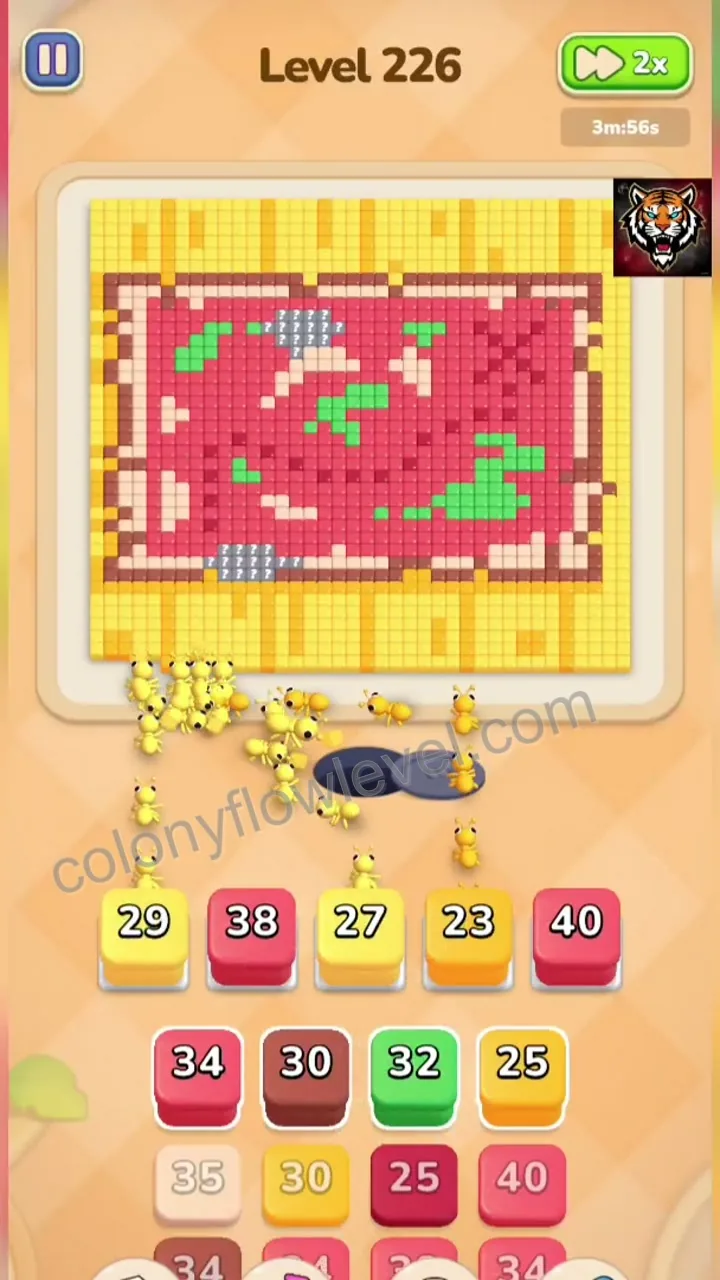 Colony Flow Level 226 step 2