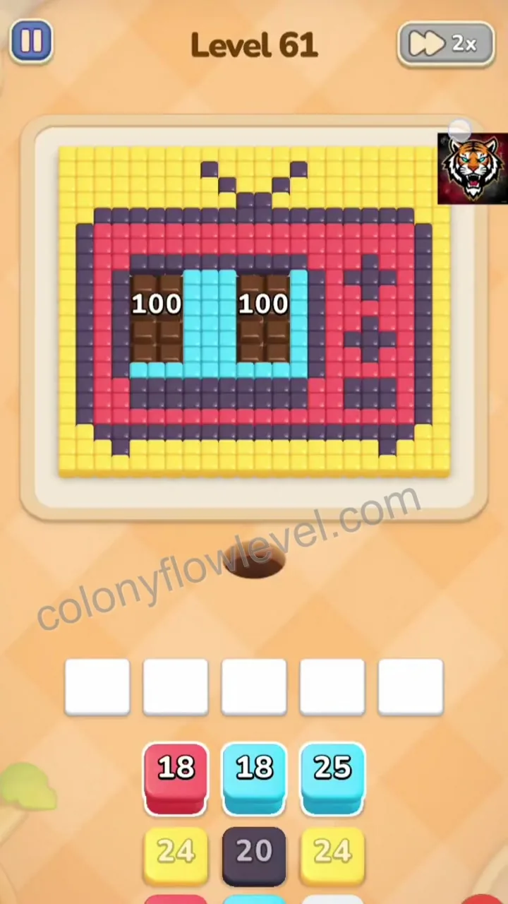 Colony Flow Level 61 step 1