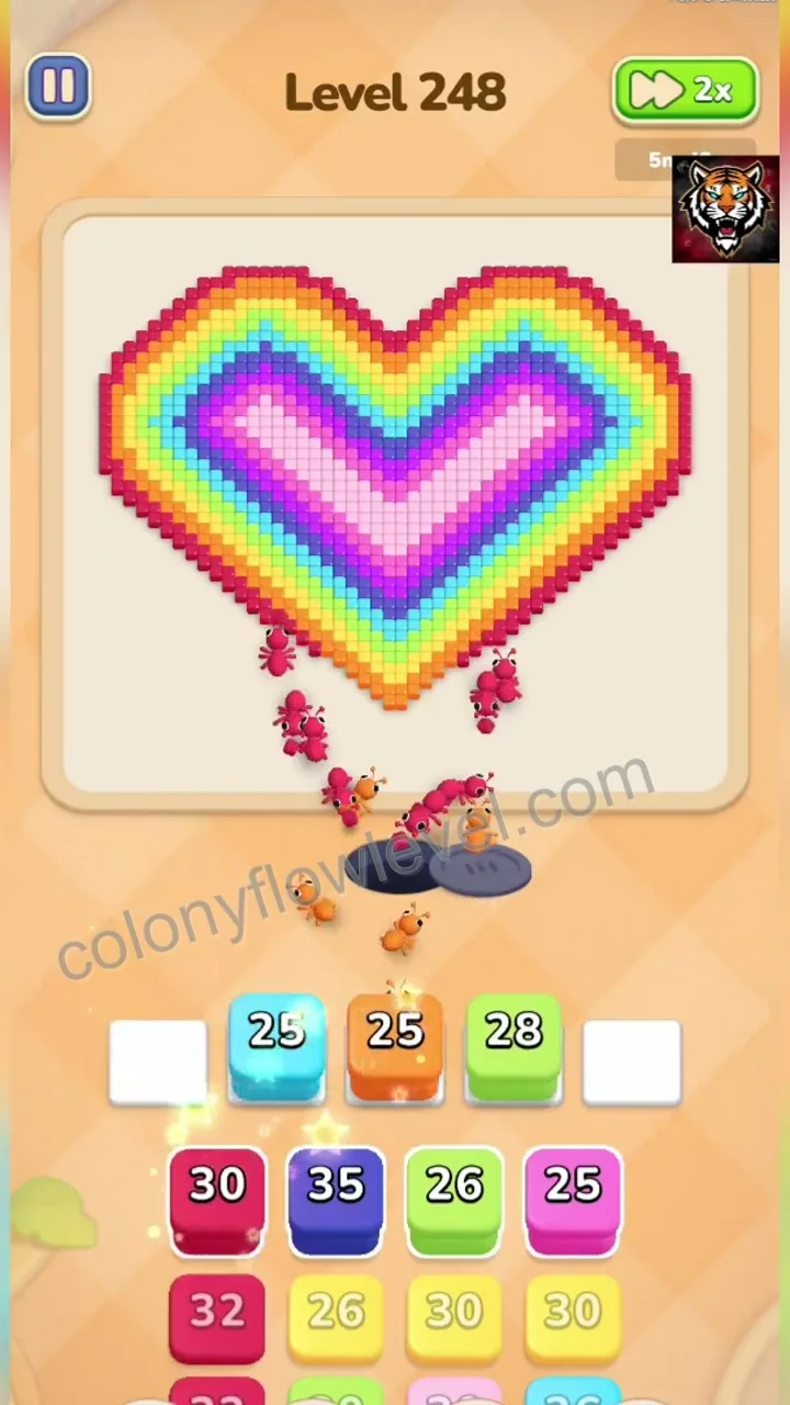 Colony Flow Level 248 step 3