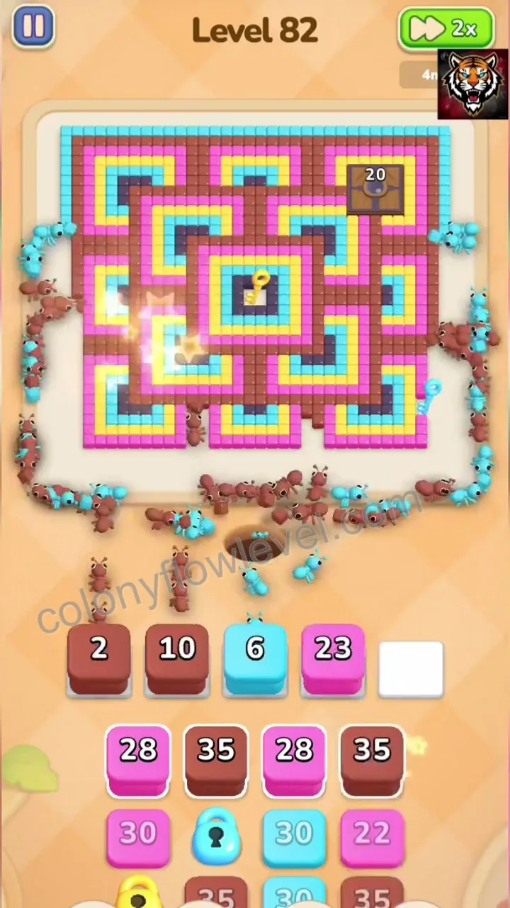 Colony Flow Level 82 step 3