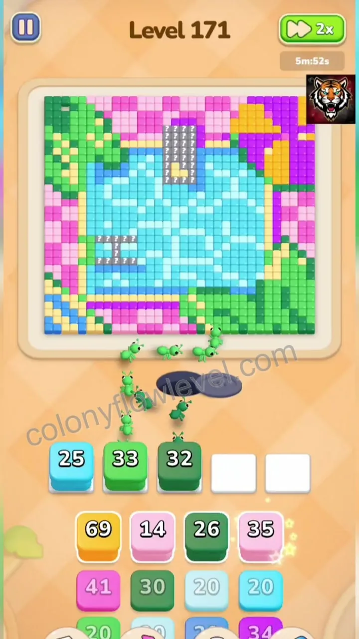 Colony Flow Level 171 step 2