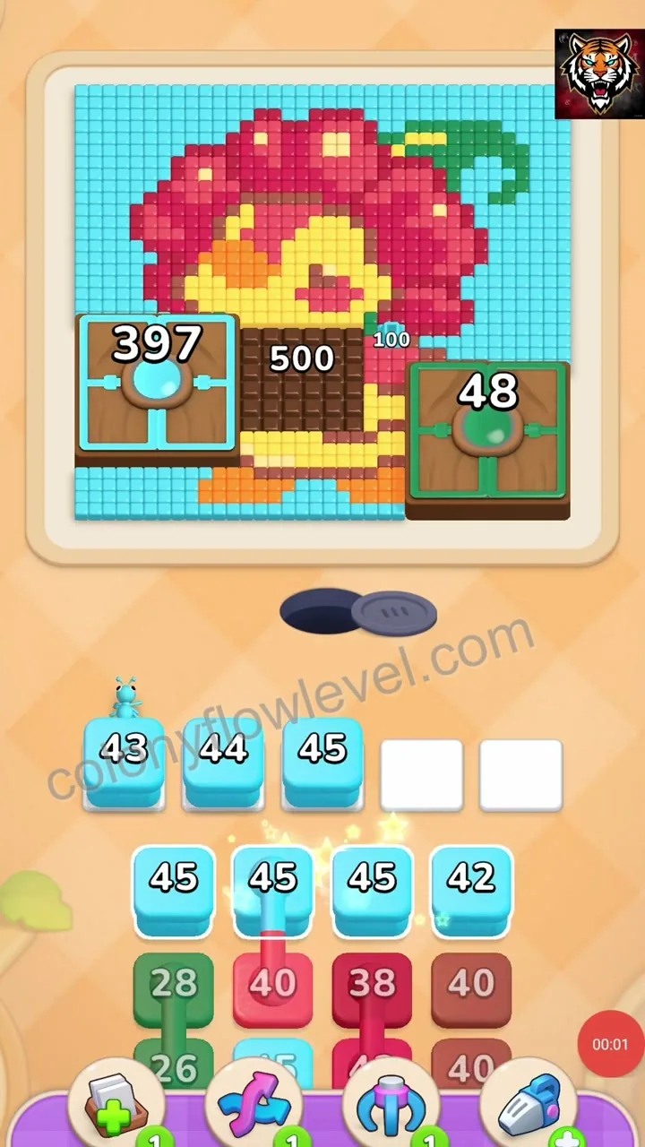 Colony Flow Level 290 step 2