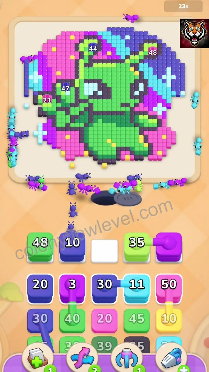 Colony Flow Level 260 step 4