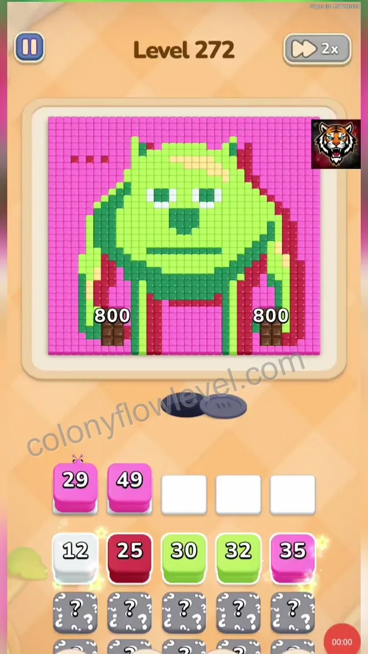 Colony Flow Level 272 step 1