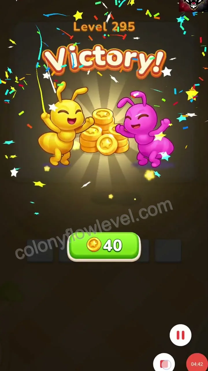 Colony Flow Level 295 step 4