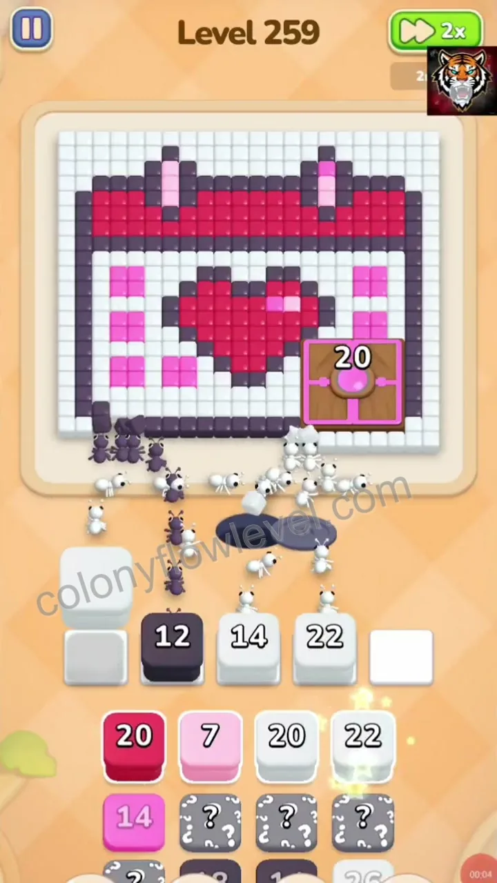 Colony Flow Level 259 step 2