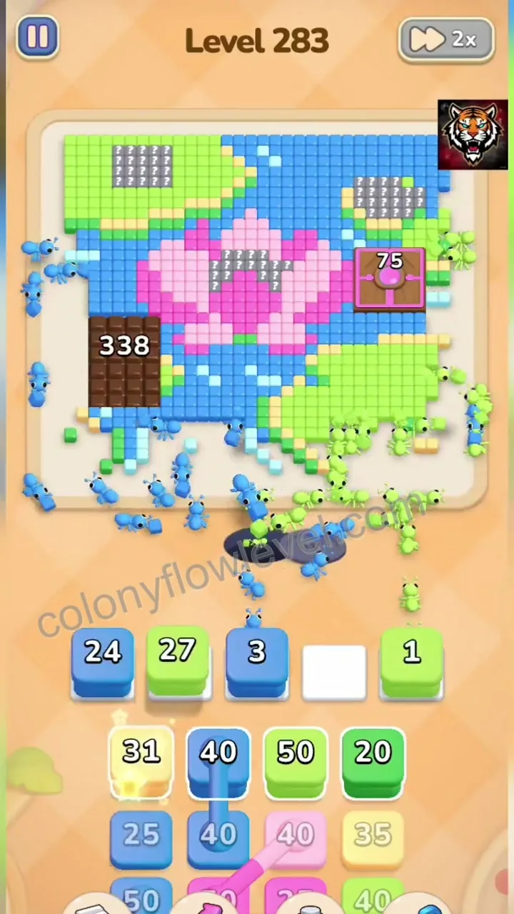 Colony Flow Level 283 step 3