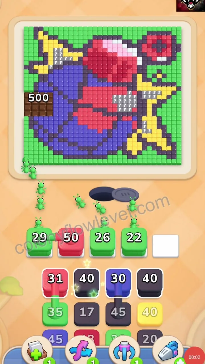Colony Flow Level 296 step 2