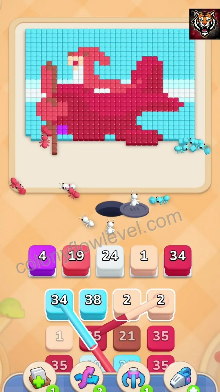 Colony Flow Level 268 step 4