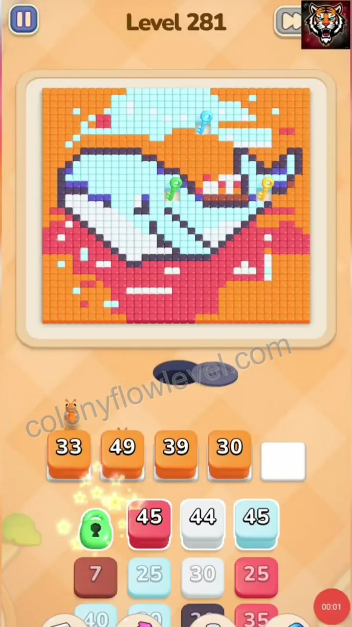 Colony Flow Level 281 step 2