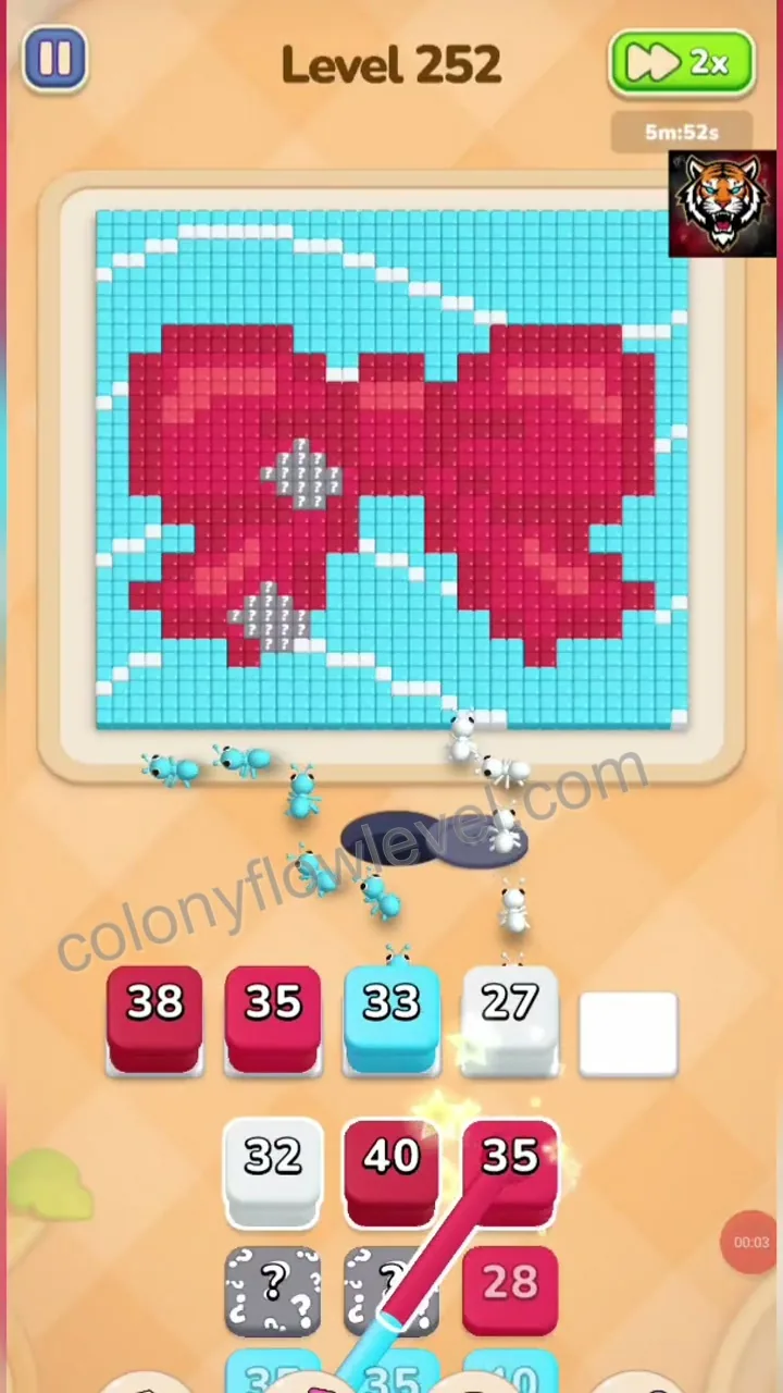 Colony Flow Level 252 step 2
