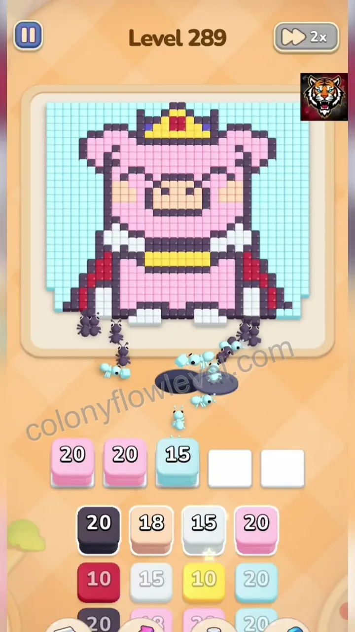 Colony Flow Level 289 step 4