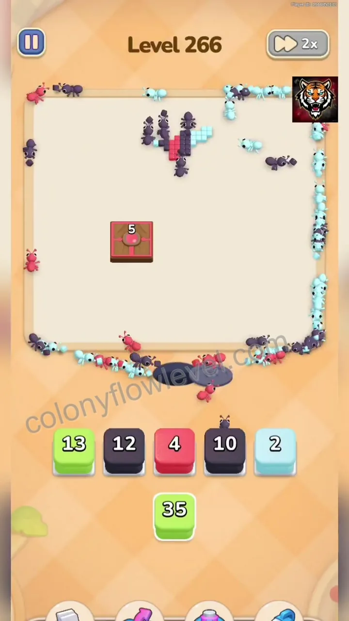 Colony Flow Level 266 step 4