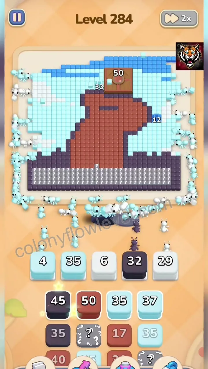 Colony Flow Level 284 step 3