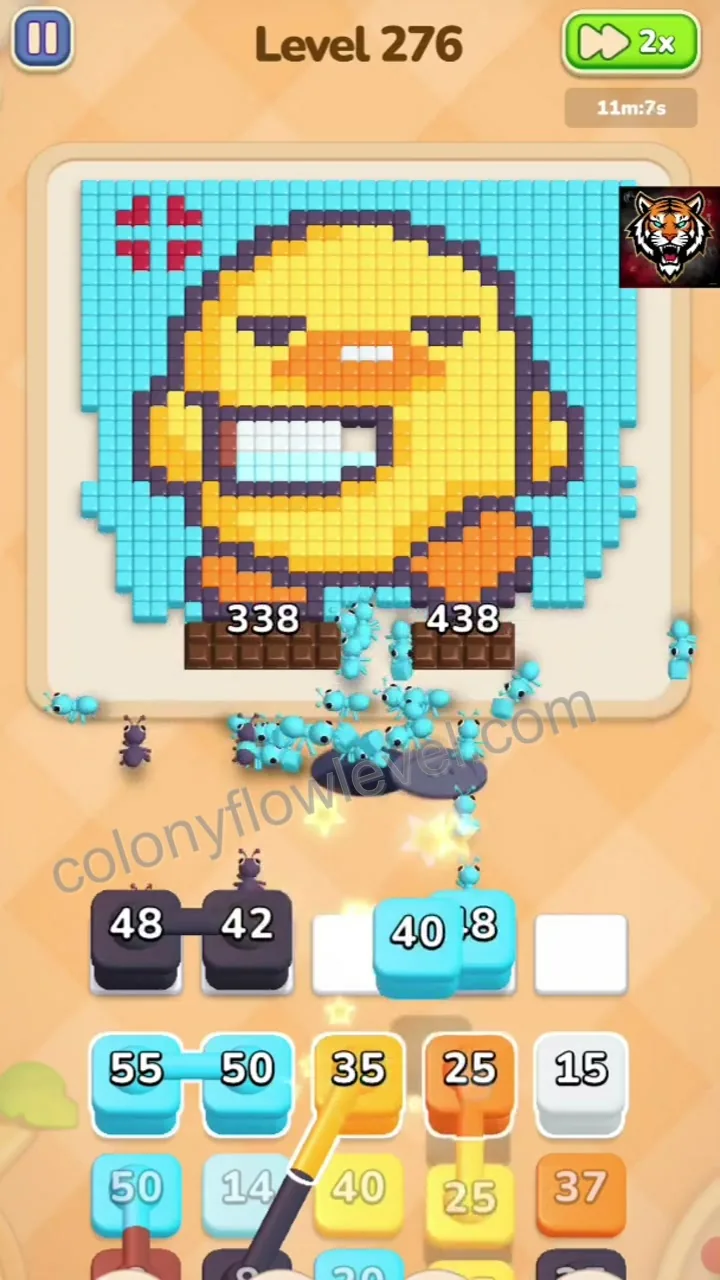 Colony Flow Level 276 step 3