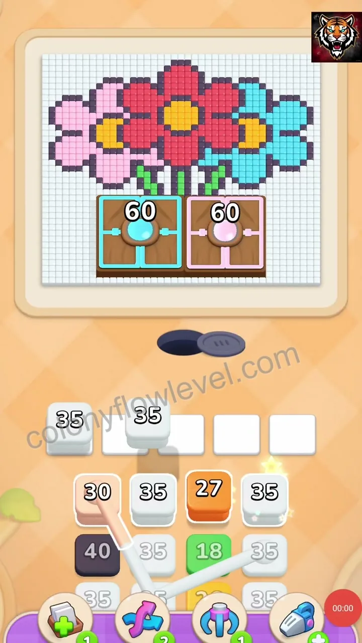 Colony Flow Level 255 step 1