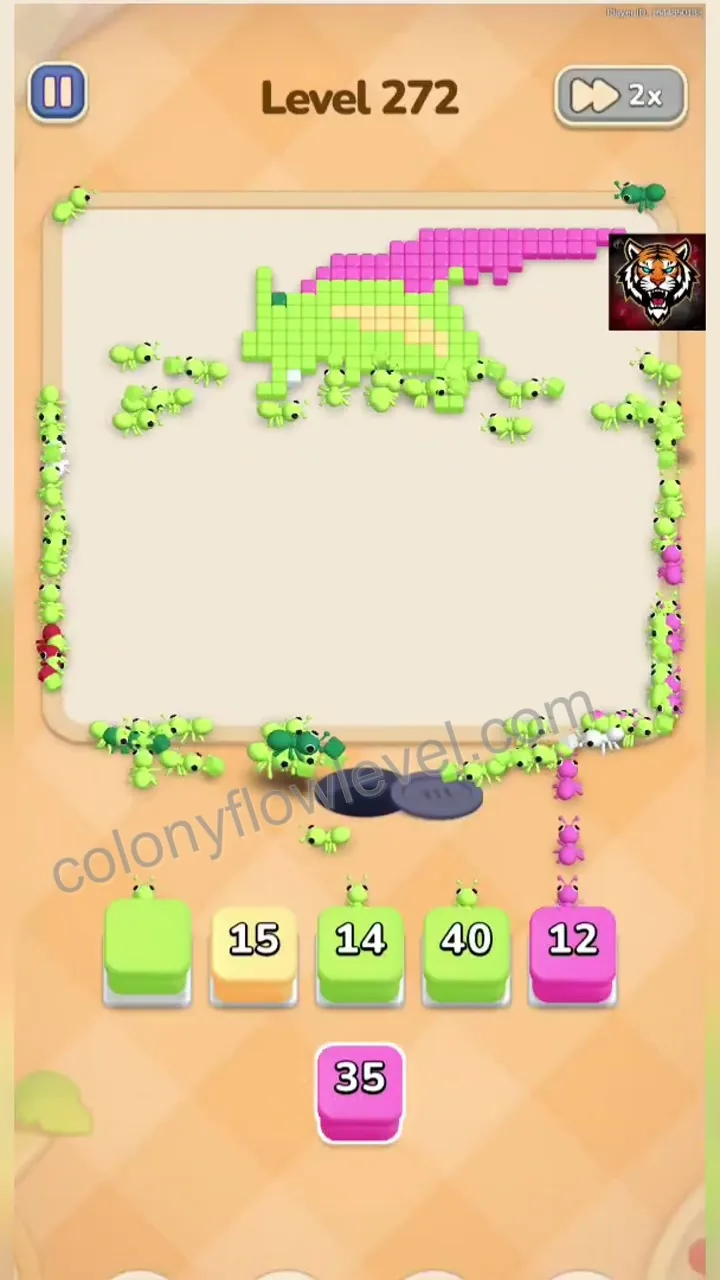 Colony Flow Level 272 step 4