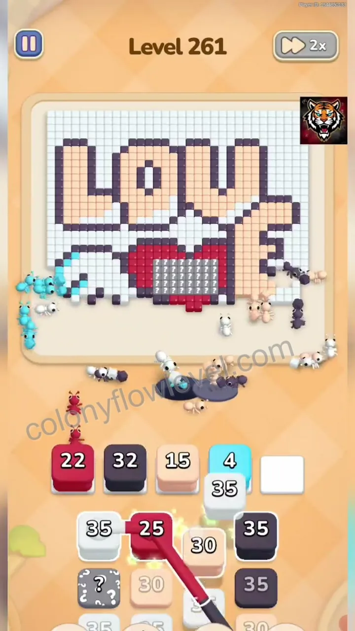 Colony Flow Level 261 step 3