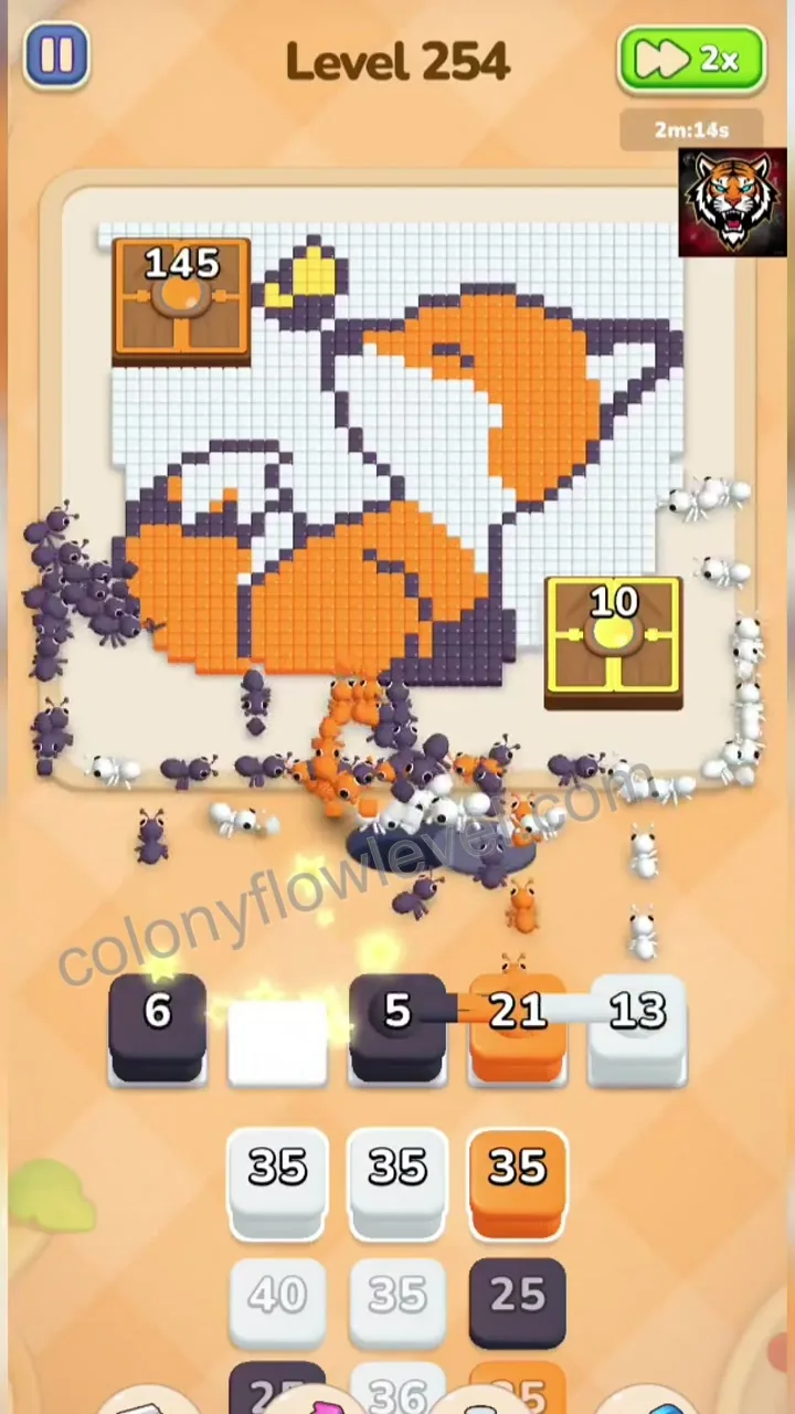 Colony Flow Level 254 step 3