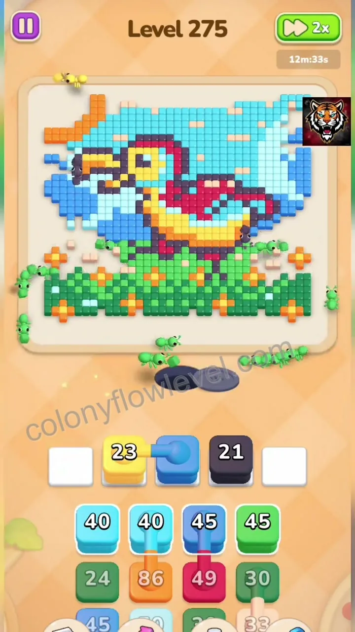 Colony Flow Level 275 step 4
