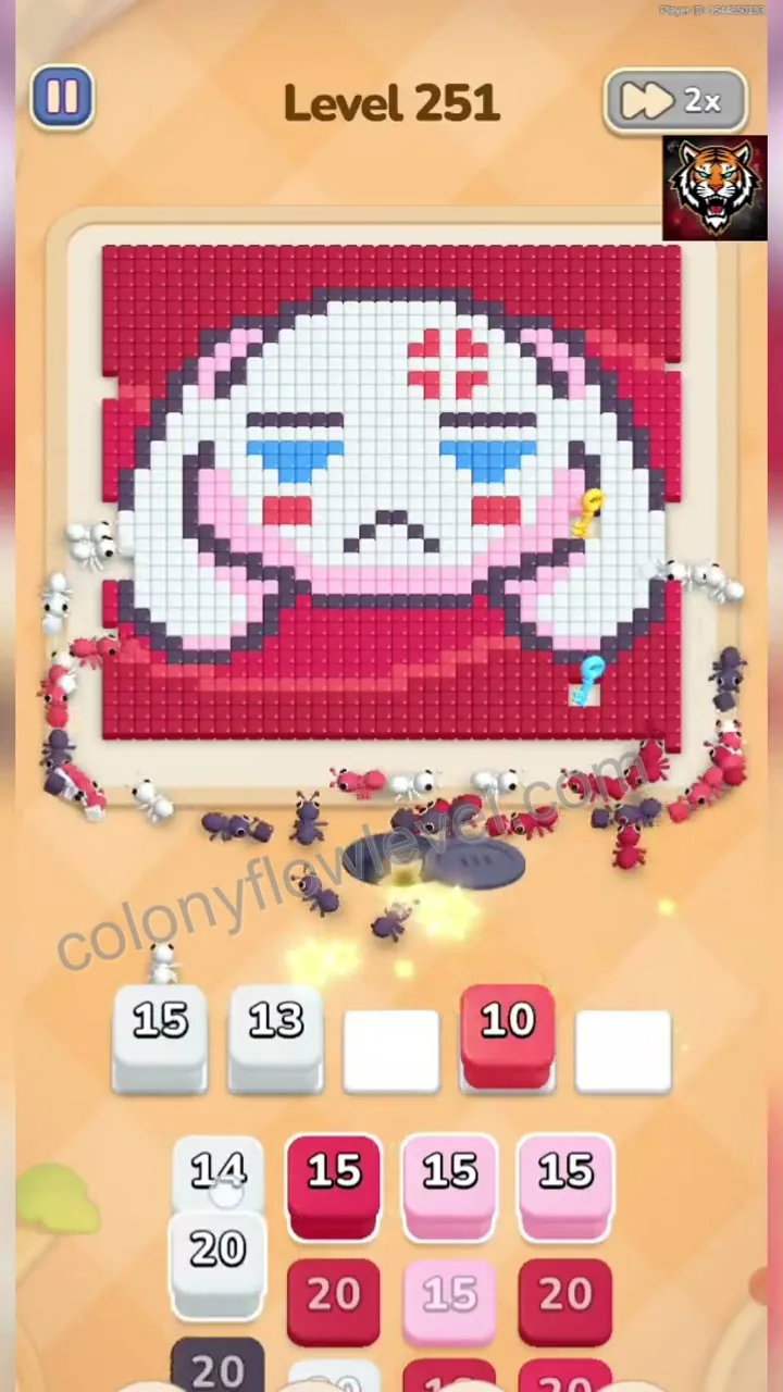 Colony Flow Level 251 step 3