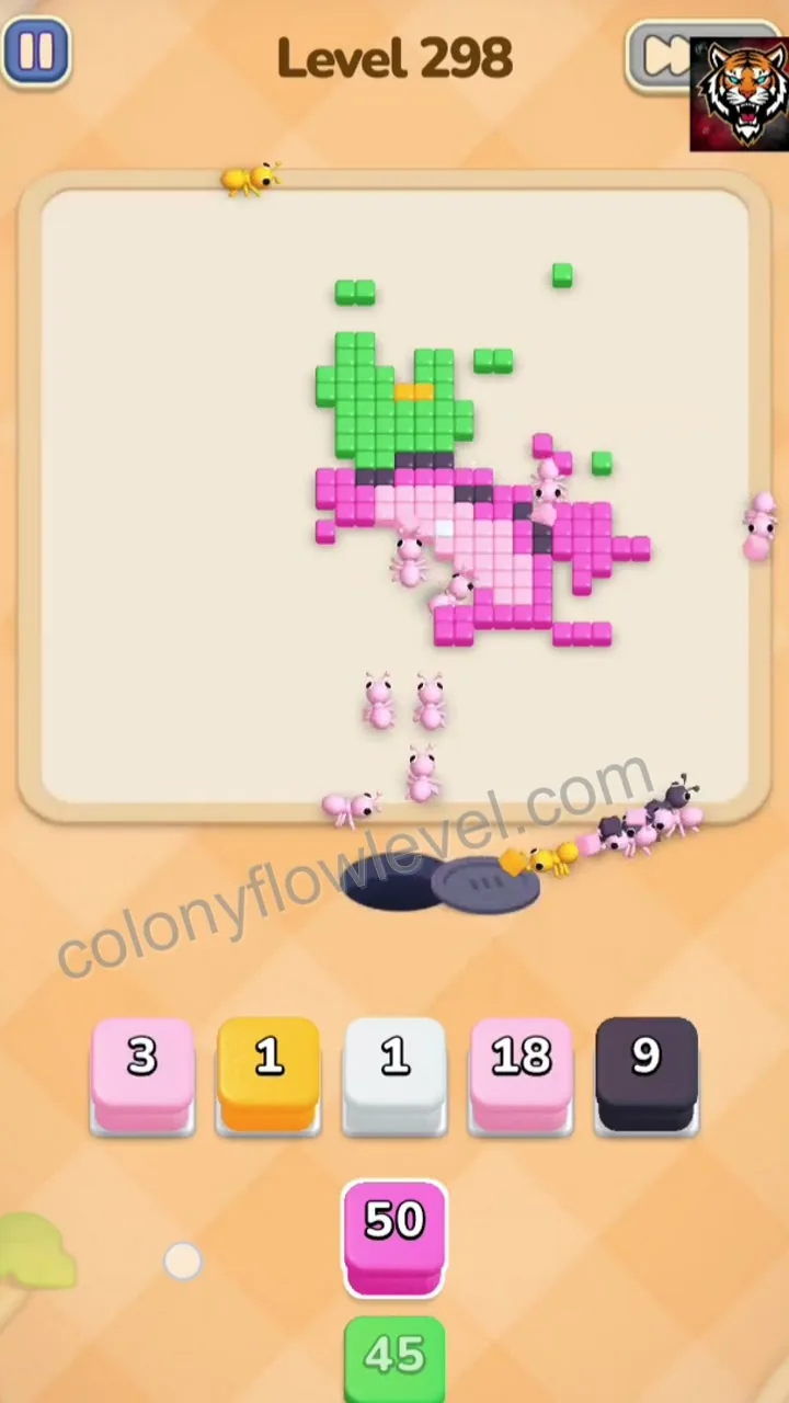 Colony Flow Level 298 step 4