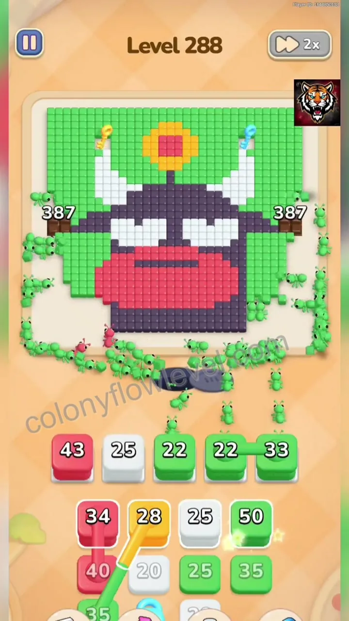 Colony Flow Level 288 step 3